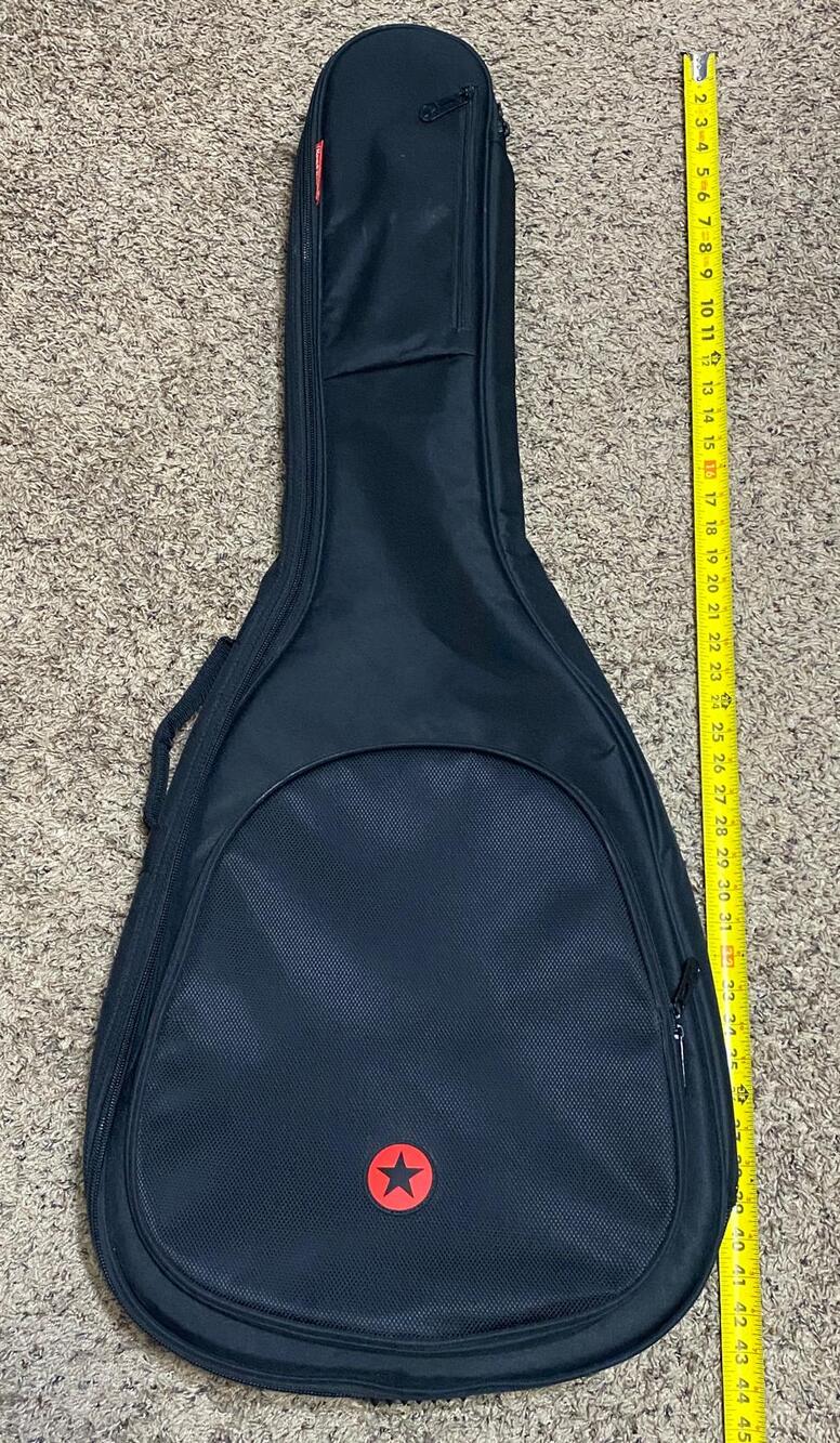 ChromaCast 44 Inch Padded Acoustic Guitar Gig Bag Black Pre Owned